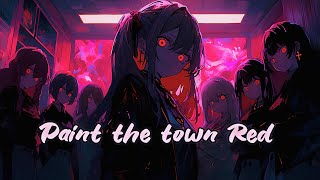 Doja Cat - Paint The Town Red (Sped Up) [Lyrics 8D Audio Nightcore] | USE HEADPHONES 🎧