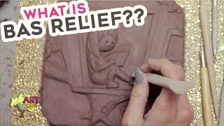 My First Time Trying BAS RELIEF Clay Sculpting!