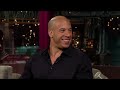 Vin Diesel's Bad First Date  Letterman