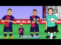 442oons BARCA WIN LA LIGA🏆🏆🏆 The 123 Treble Song but with Original Song