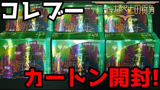 【MTG】ニューカペナの街角コレクターブースターもΦ語Foil狙って1カートン開封!