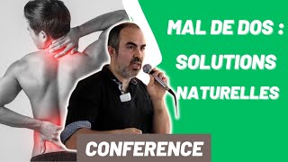 Lombalgie : comment soigner le mal de dos sans médicament ?💊 [Conférence Santé]