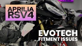 INSTALL GUIDE: Aprilia RSV4 Radiator Guards (EVOTECH)