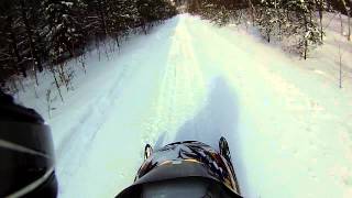 1999 Skidoo Formula 3 800 Playing in fresh powder!