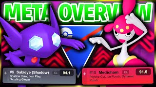 *FULL* META OVERVIEW! ALL IMPORTANT BUFFS AND NERFS!  MEDICHAM AND SABLEYE ARE OP | GO BATTLE LEAGUE