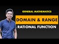 Domain and Range of Rational Functions | Genenral Mathematics @MathTeacherGon