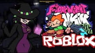 FNF Week's witchcraft, robotic wisp vs Roblox (Showcase)