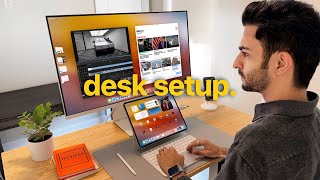 My iPad Only Desk Setup | A minimalistic workspace