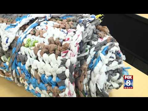 How do you make a homeless Plarn mat?