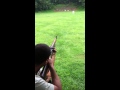 Shooting an M1 Garand for the first time.