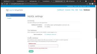 04 Migrating SqlLite DB to MySqlDB in Django/PythonAnyWhere -Part 1