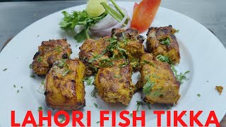 Lahori Fish Tikka Recipe | लाहौरी फिश टिक्का रेसिपी | Fish Lahori Tikka | Fish Tikka Recipe