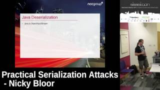 Practical Serialization Attacks by Nicky Bloor