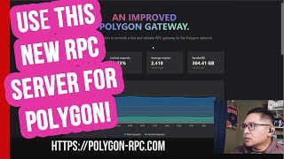 [DeFi] Use THIS RPC Server on Polygon/MATIC! Also, What's the Play?