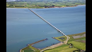 Bij Zierikzee (Zeelandbrug) 4k