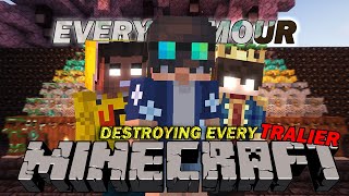 Destroying every Minecraft YOUTUBER ( TRALIER )