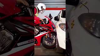 Honda CBR650R Crash Test 🥲🧐 watch Full Video 👇👇👇  🤙😎#topbikez