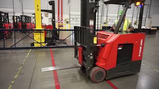 Raymond 425 C40TT Docker Stand Up Electric Forklift - Tag #218240