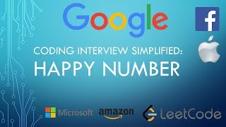 Coding Interview Tutorial 97 - Happy Number [LeetCode]