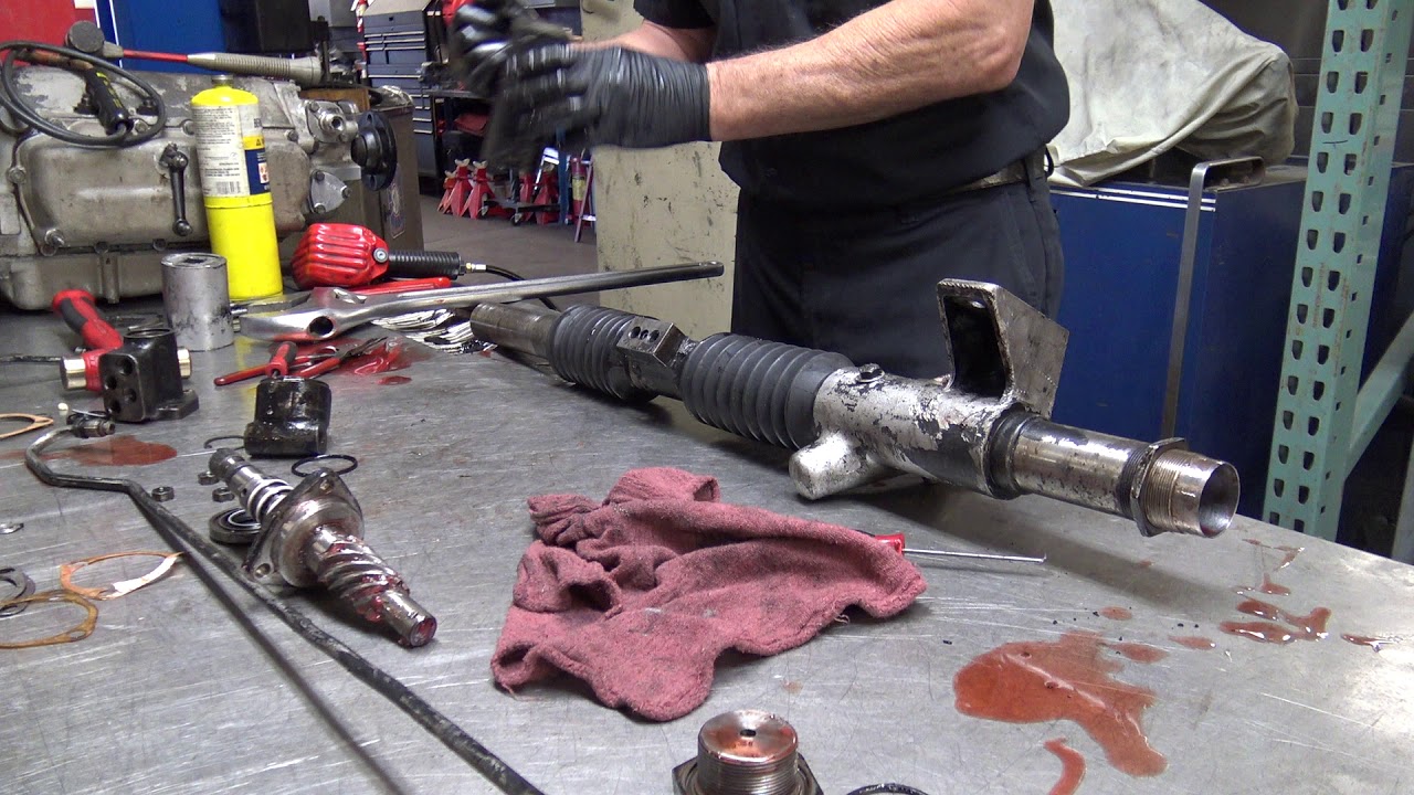 Power Steering Rack Location