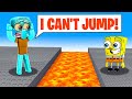 Can SpongeBob Beat ROBLOX NO JUMPING OBBY!? (IMPOSSIBLE DIFFICULTY!)