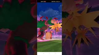 【ポケモンgo】サンダー２人討伐！？マックスバトル　やれるだけやってみた！　#ポケモンgo　#Pokemongo