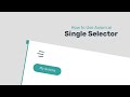 Axiom's Single Selector tool with new custom css selector