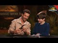 Jurassic World Rebirth | Jonathan Bailey Builds LEGO Without Instructions