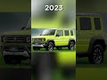 evolution of maruti suzuki jimny 1970 2023 💥 shorts