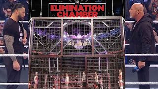 WWE elimination chamber 2022 full match list