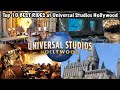 Top 10 BEST RIDES at Universal Studios Hollywood (2021)