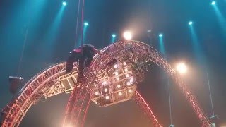 Tommy Lee's Cruecifly Fail on Final Show 12/31/15 - Stops Working During Drum Solo Motley Crue