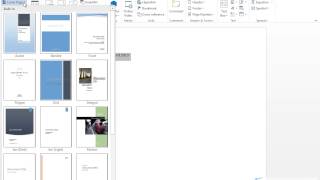 Mastering Word 2013 - Overview of the Ribbon Interface