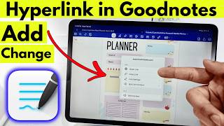 How to Hyperlink Goodnotes (2026) - Add, Change or Remove Link