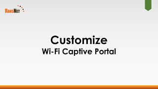 RansNet Wi-Fi: Create Customizable Wi-Fi Captive Portal using Templates and CMS