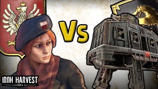 Anna vs Brunhilde MEGA BATTLE | Iron Harvest 1v1 Multiplayer