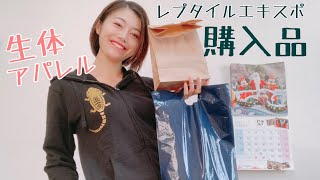 [爬虫類イベント]2019/12/15浅草エキゾチックレプタイルエキスポ購入品紹介