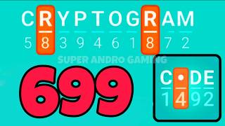 CRYPTOGRAM 699