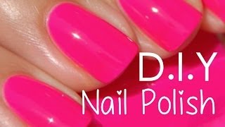 Make your own nail polish?!!! DIY