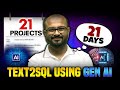 21 project 21 days | Building a Natural Language to SQL Generator
