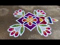 5×5 beautiful rangoli simple design 🪔🎇🎆❤️❤️