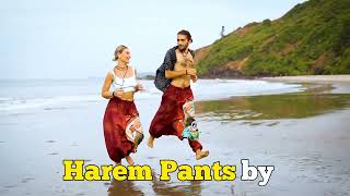 Enimane Unisex Harem Pants For Dance Travel and Yoga