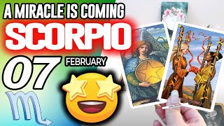 Scorpio ♏ ❎ A MIRACLE IS COMING❎ Horoscope for Today February 7 2025 ♏ Scorpio tarot February 7 2025