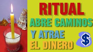 Con éste ritual lograrás desbloquear tus caminos y atraer el dinero, para llegar al éxito!