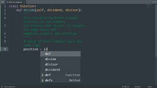 Leetcode 29. Divide Two Integers in Python | Python Leetcode | Python Coding Tutorial | Python ASMR