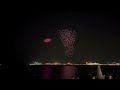 dubai drone show 2025 at the beach 4k dubai tourist attraction