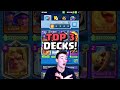 Top 3 Decks in the WORLD! 🏆 #shorts