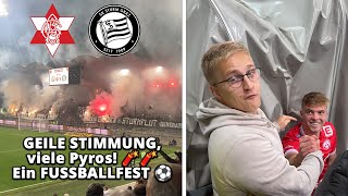 XL GRAZER DERBY STADIONVLOG ⚽ | UNFASSBAR VIEL PYRO 🧨 | GAK vs Sturm Graz |