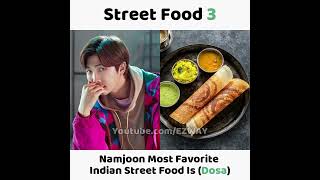 BTS Members Favorite Indian Street Food Of All Time! 😍💜