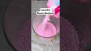 Satisfying laundry room restock to start the year off right! #asmr #restock #homeorganization #viral